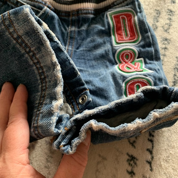 Dolce & Gabbana junior 3-6 months distress jeans authentic unisex - Picture 14 of 16